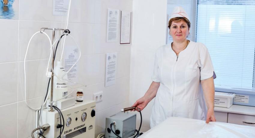 Сифонное орошение кишечника в санатории Машук в Пятигорске
